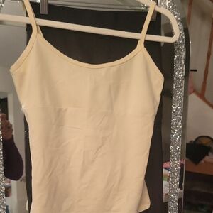 bebe Cream Camisole Top